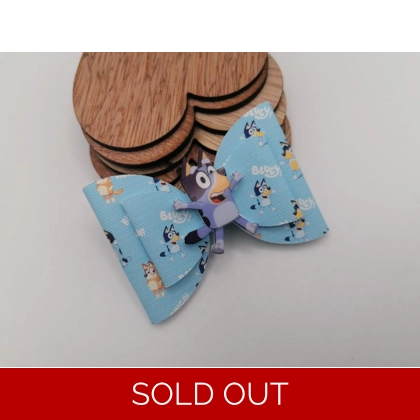 Bluey Single Hair Bow